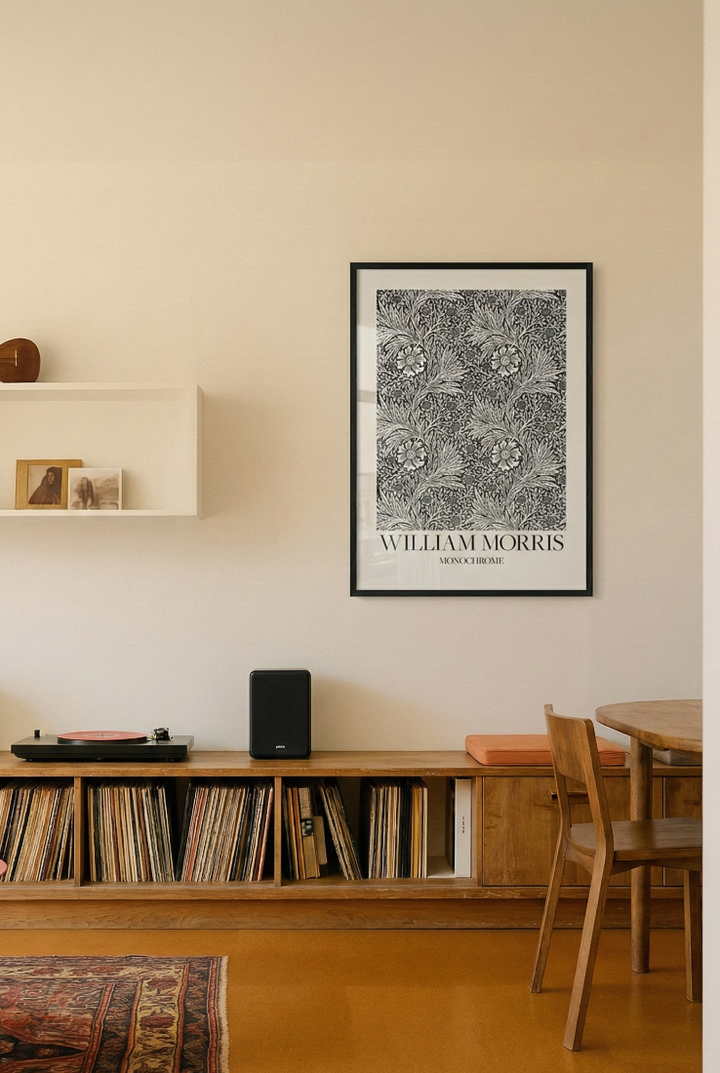 Cuadro "Marigold Monochrome"