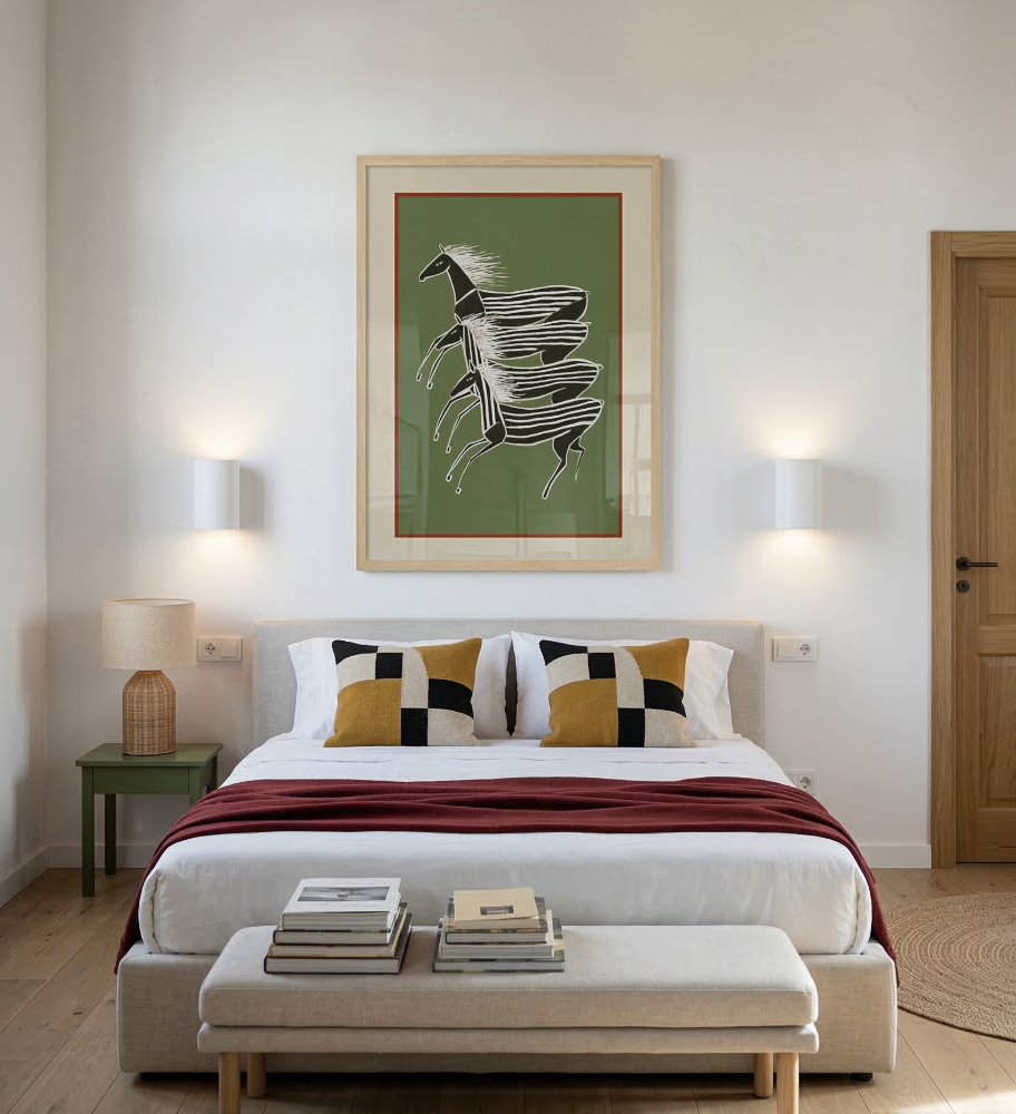 Cuadro "Horses In Stripes"