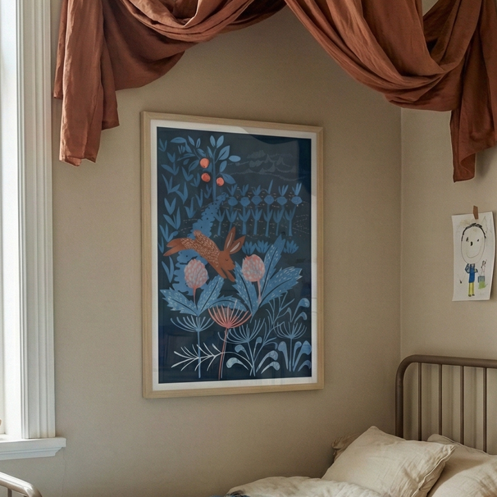 Cuadro "Artichoke thief"