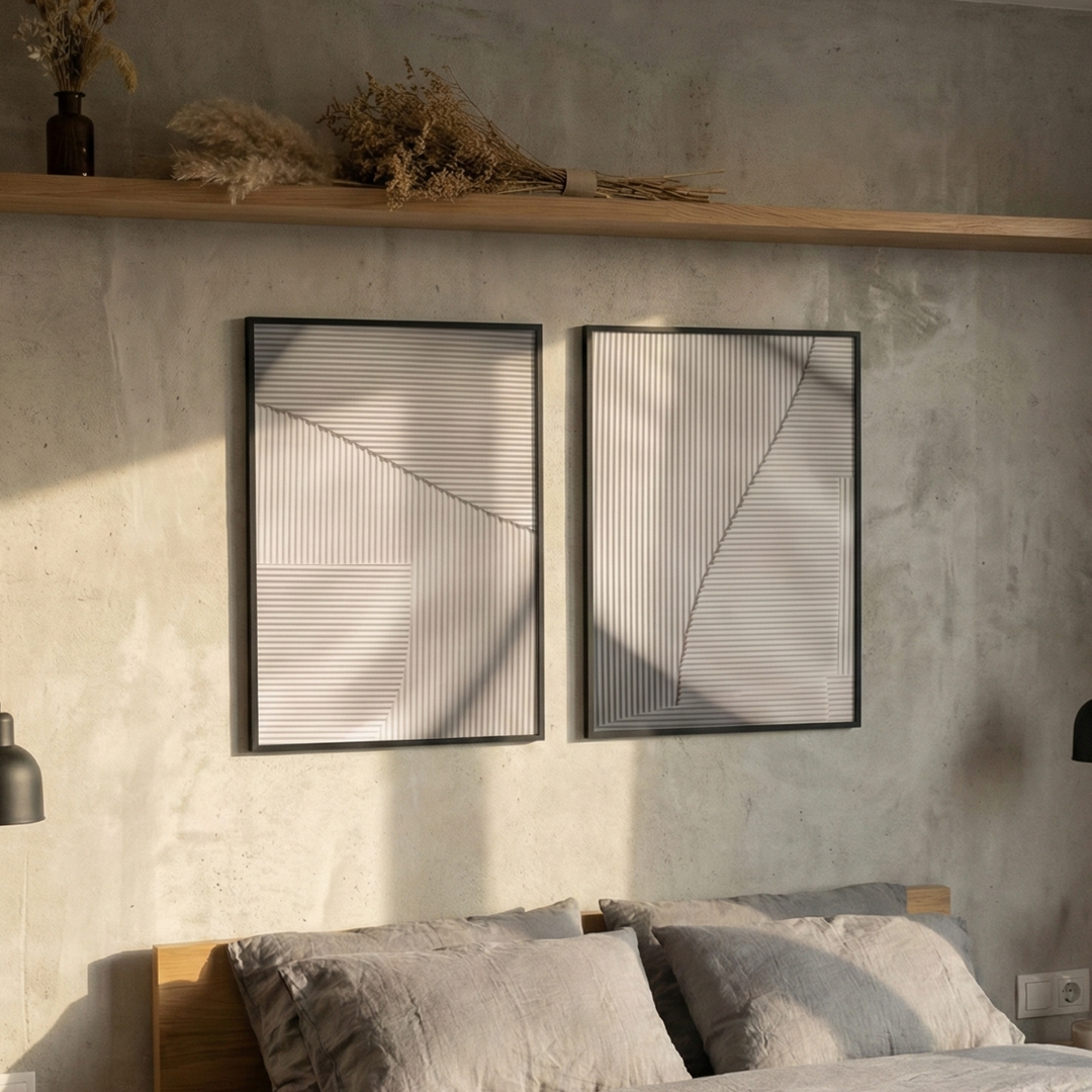 Set de cuadros "Paper Studies 2"