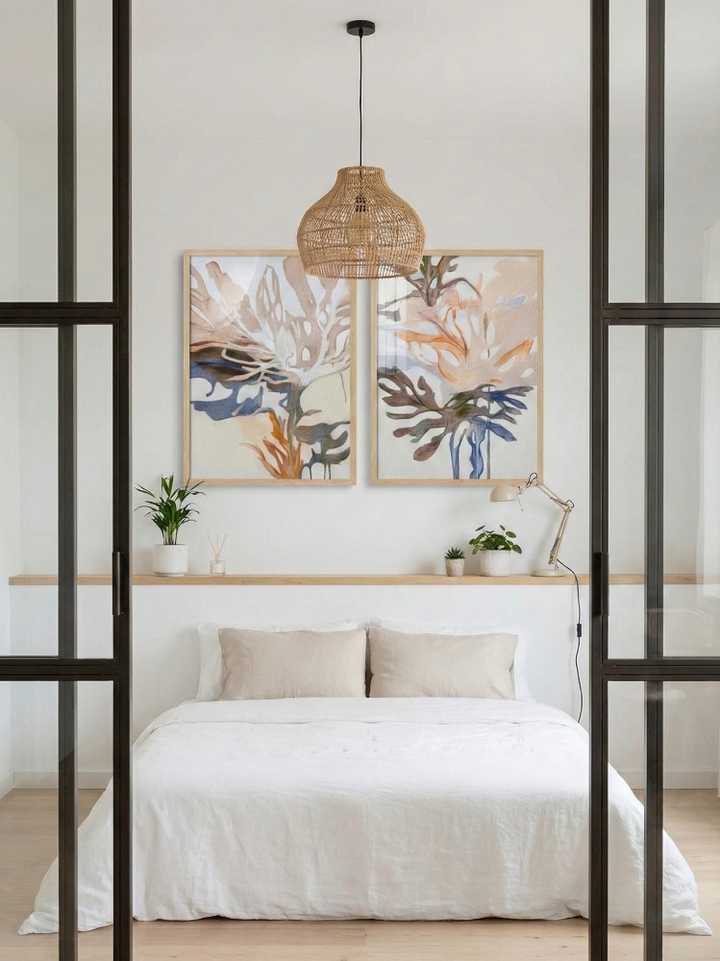 Set de cuadros "April flowers"