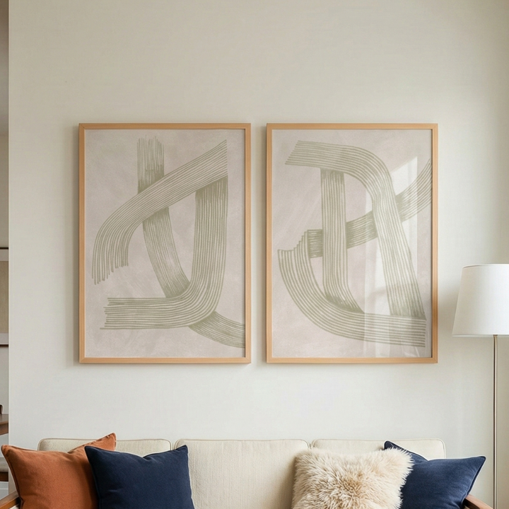 Set de cuadros "Sophisticated Lines"