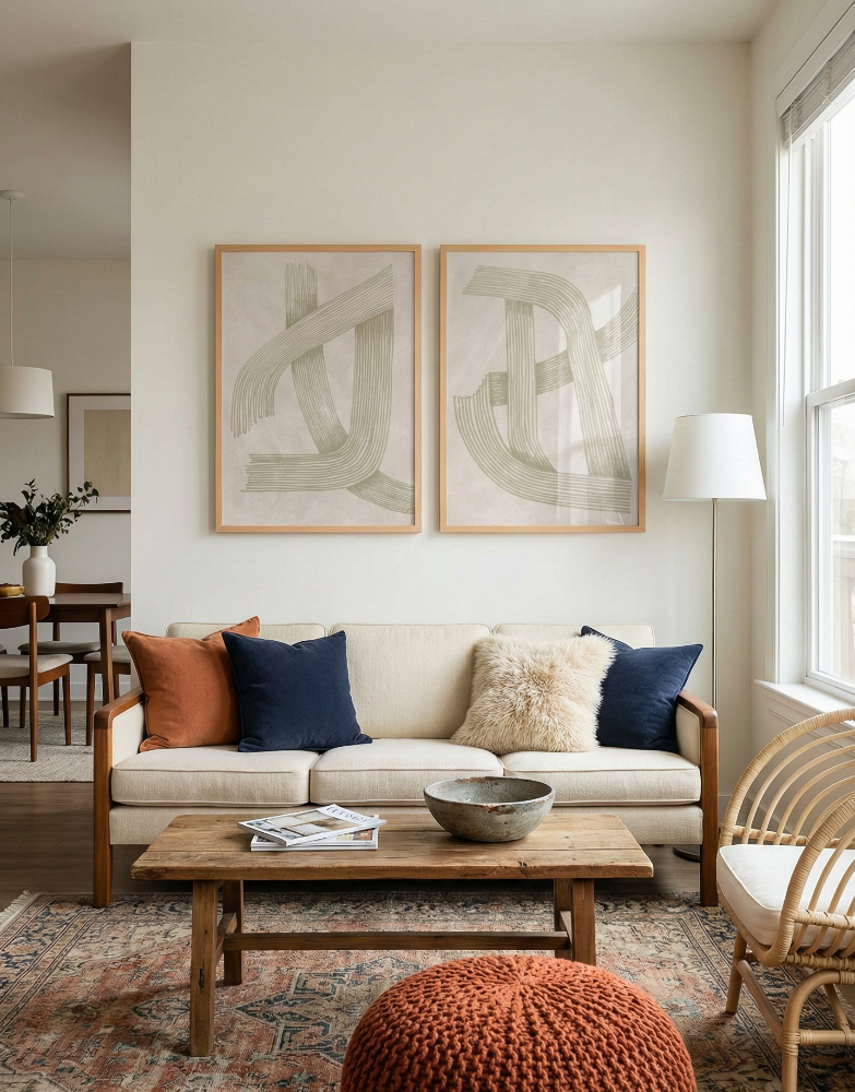 Set de cuadros "Sophisticated Lines"