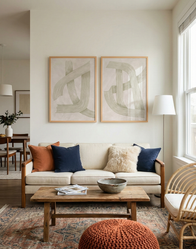 Cuadro "Abstract Sophisticated Line I"