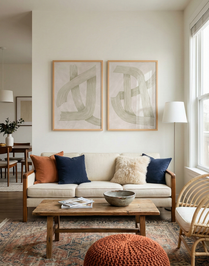 Cuadro "Abstract Sophisticated Line I"