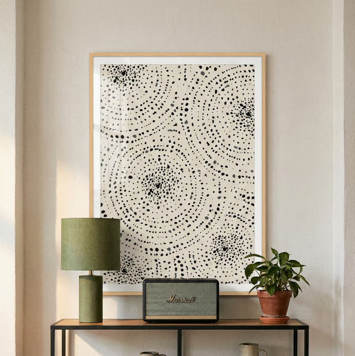 Cuadro "Boho Circles"