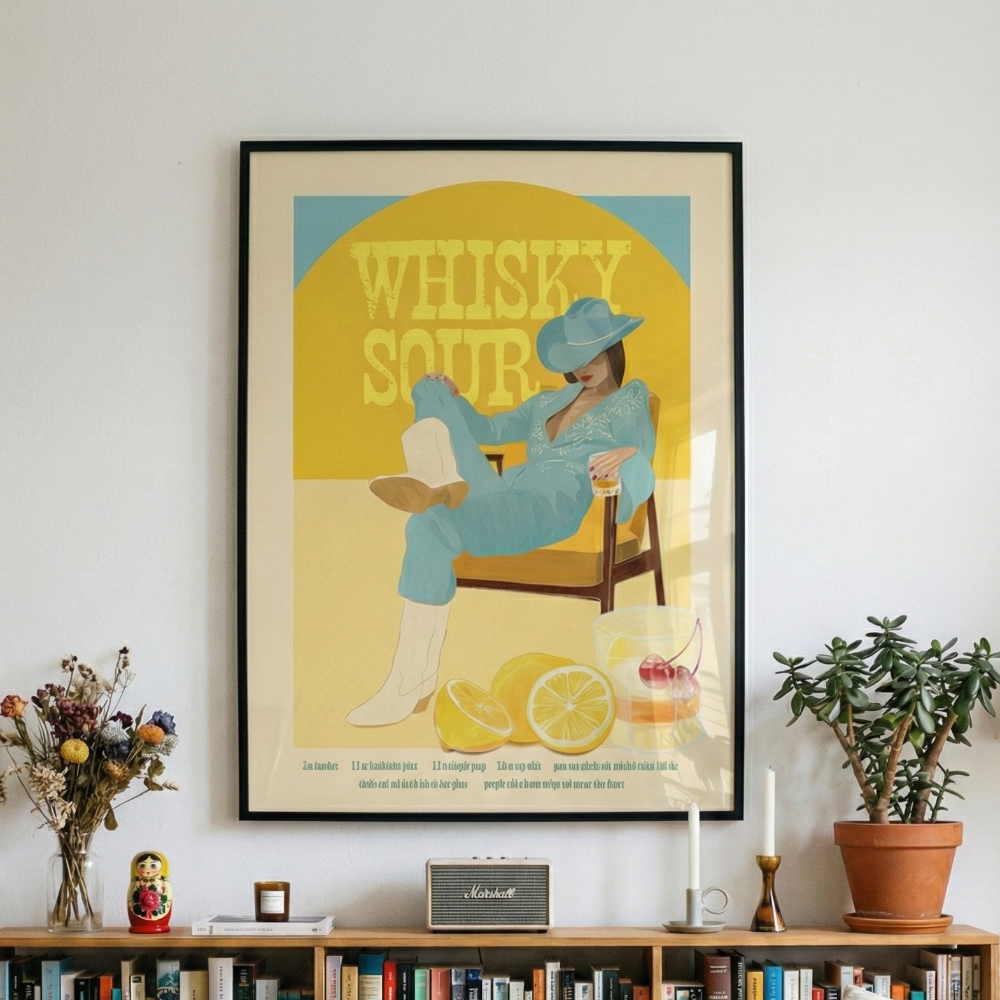 Cuadro "Whisky Sour"