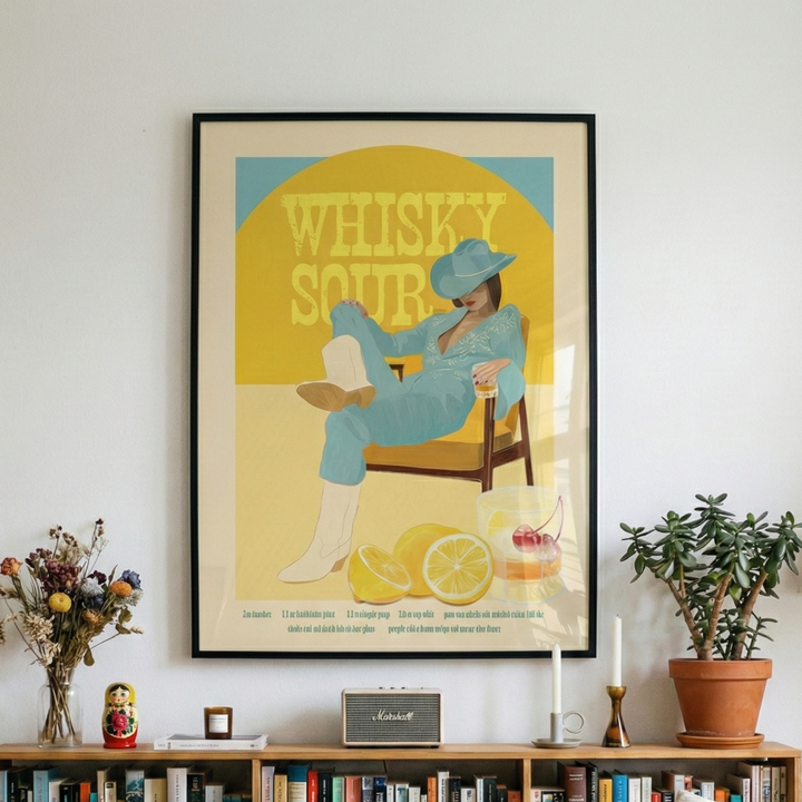 Cuadro "Whisky Sour"