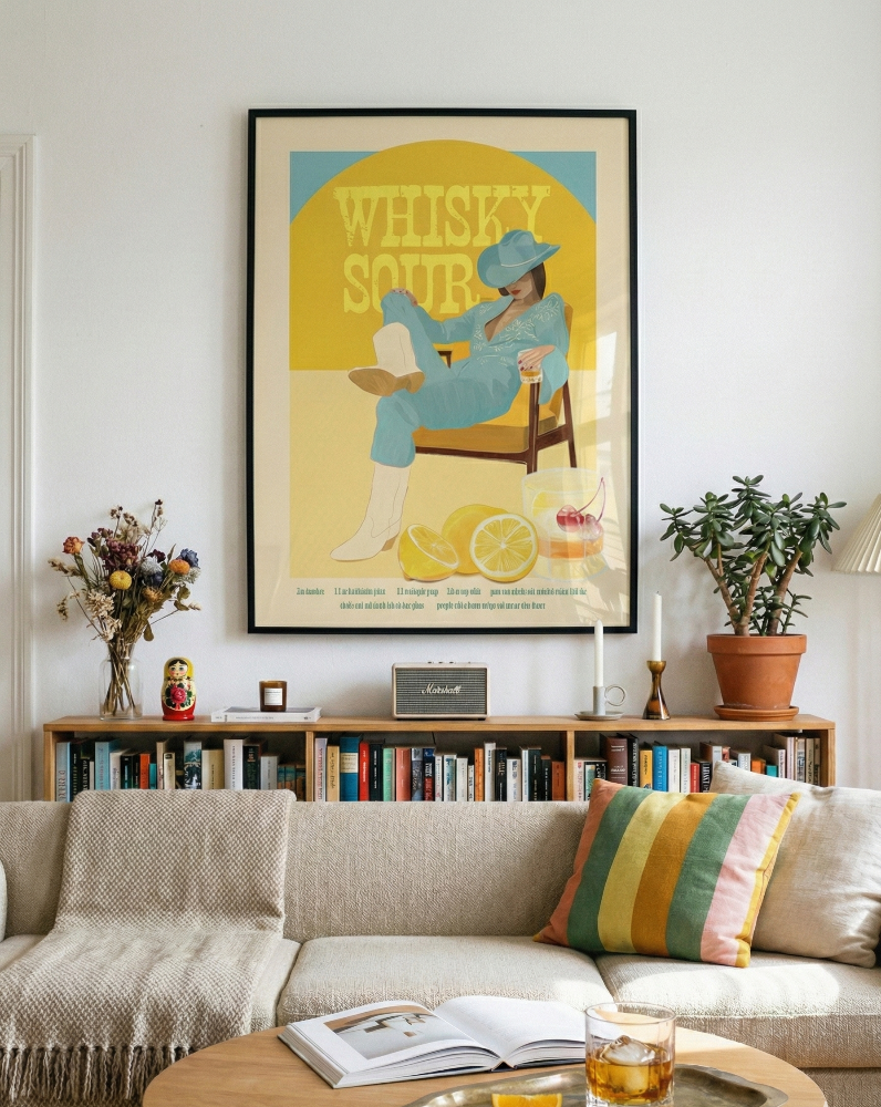 Cuadro "Whisky Sour"