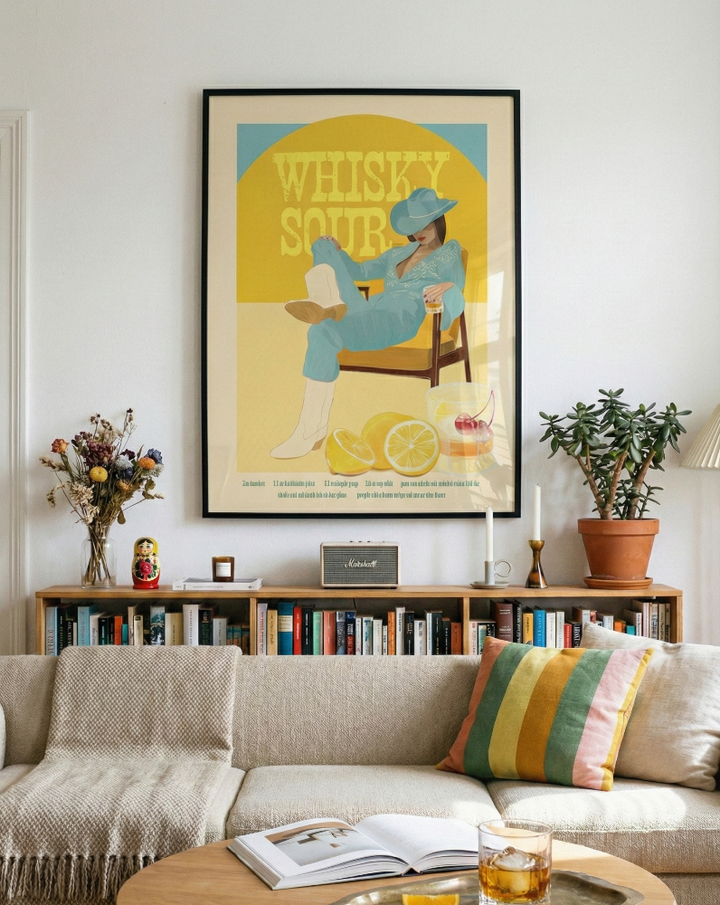 Cuadro "Whisky Sour"