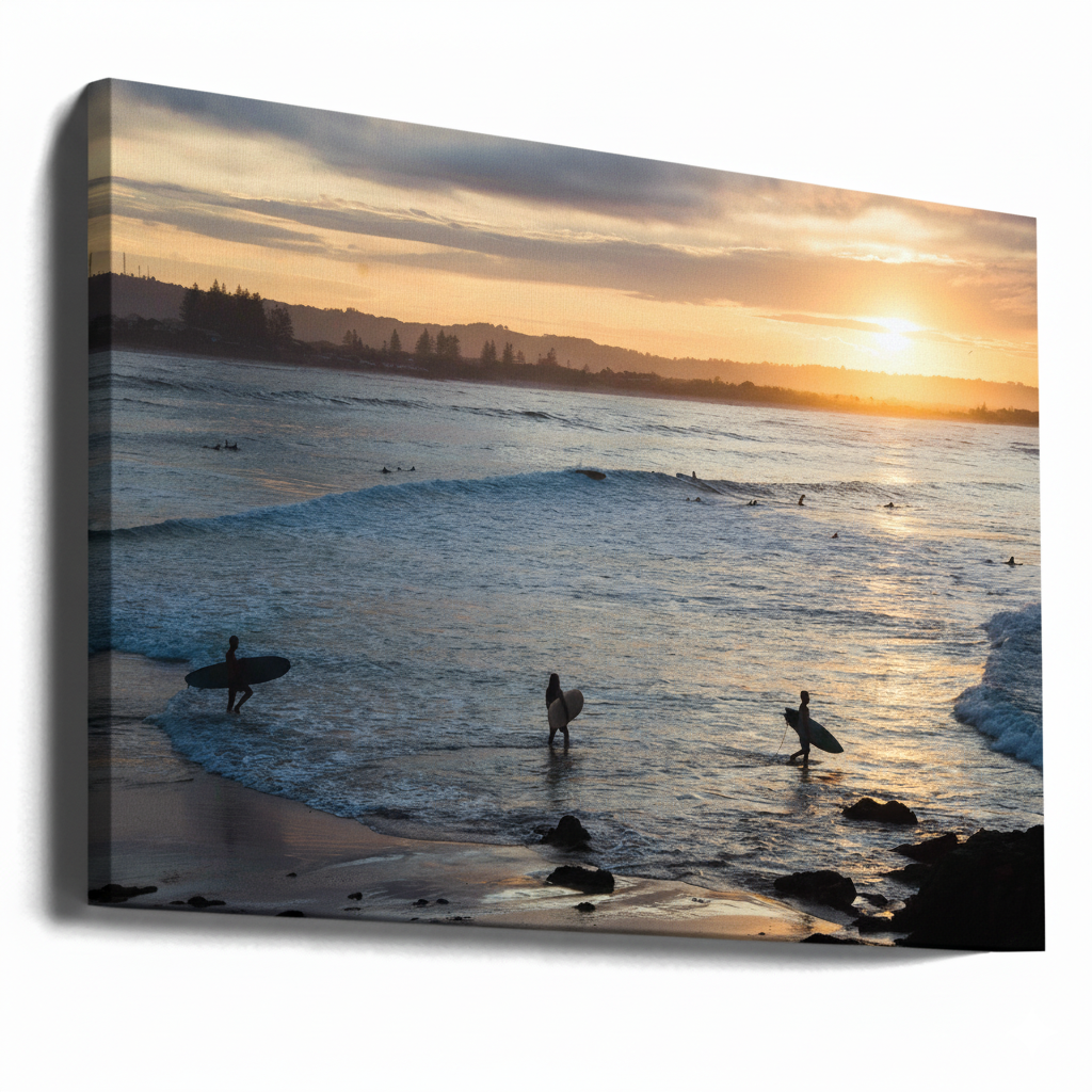 Cuadro "Byron Bay Sunset"
