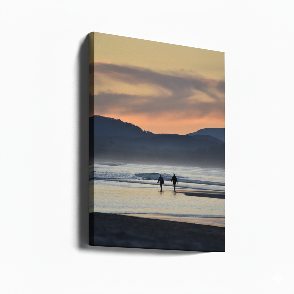 Cuadro "Atardecer en Byron 2"