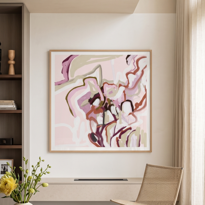 Cuadro "Gentle Abstract Flow"