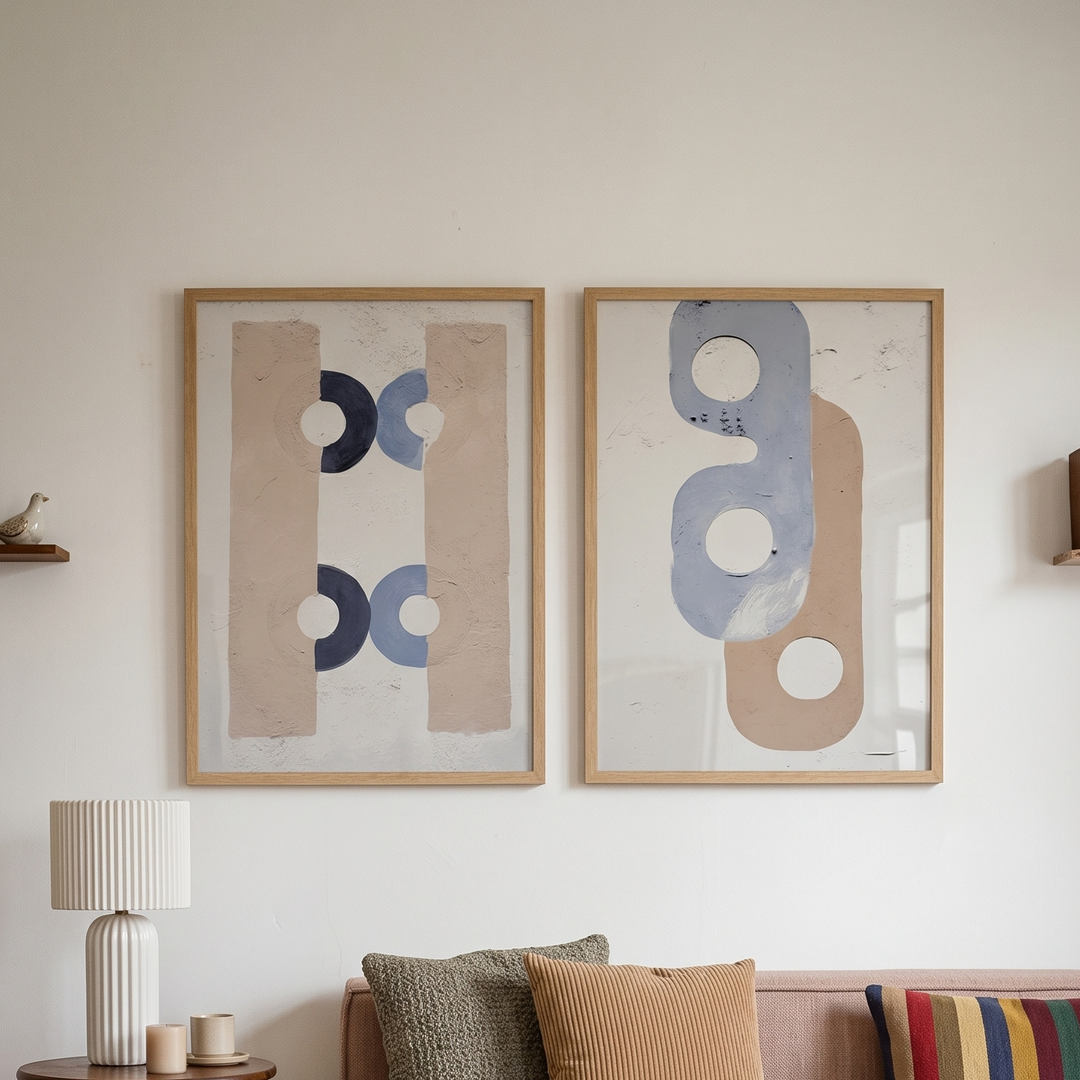Cuadro "Geometric Harmony"