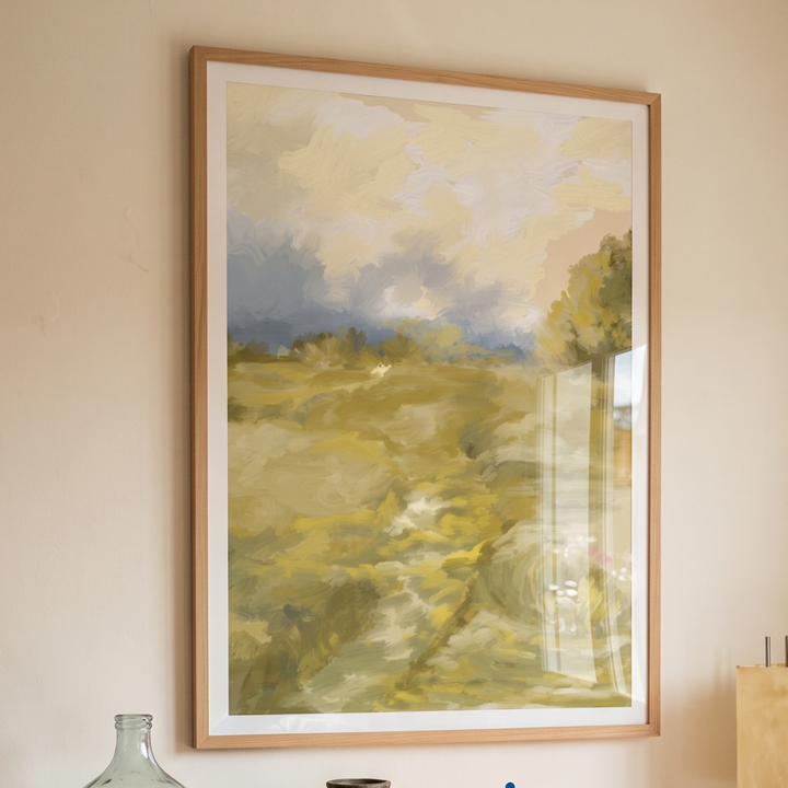 Cuadro "Golden Meadow Path"