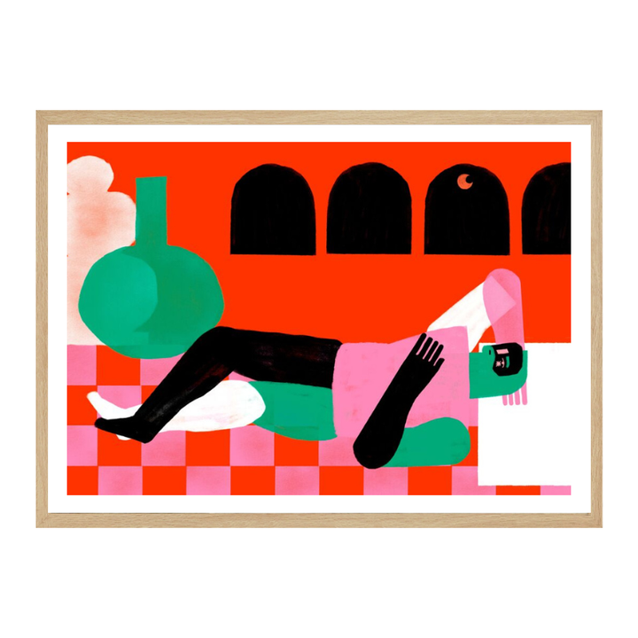 Cuadro "Retro Lounge Chill"