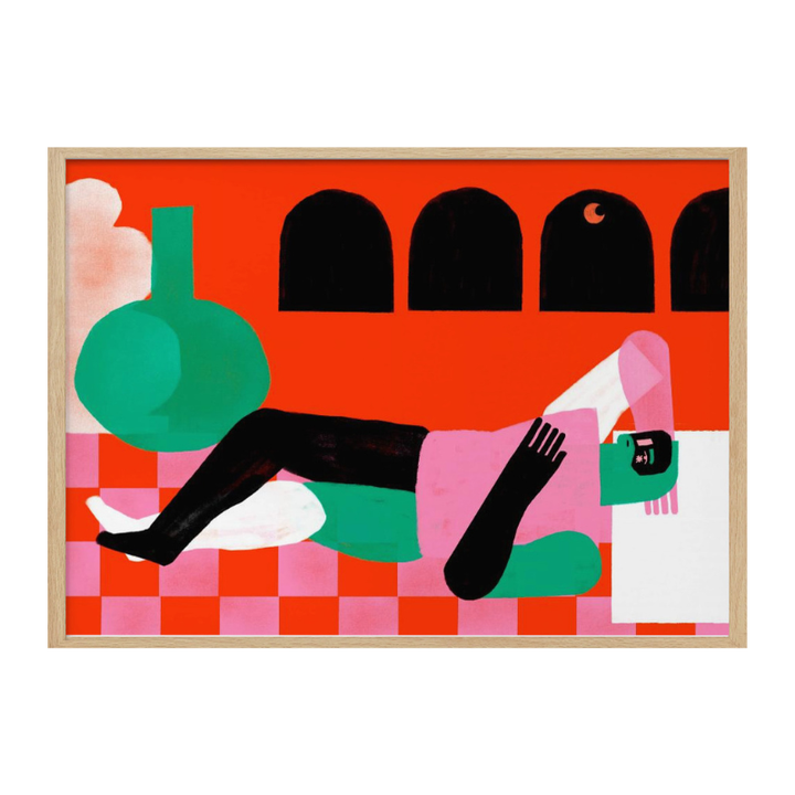 Cuadro "Retro Lounge Chill"