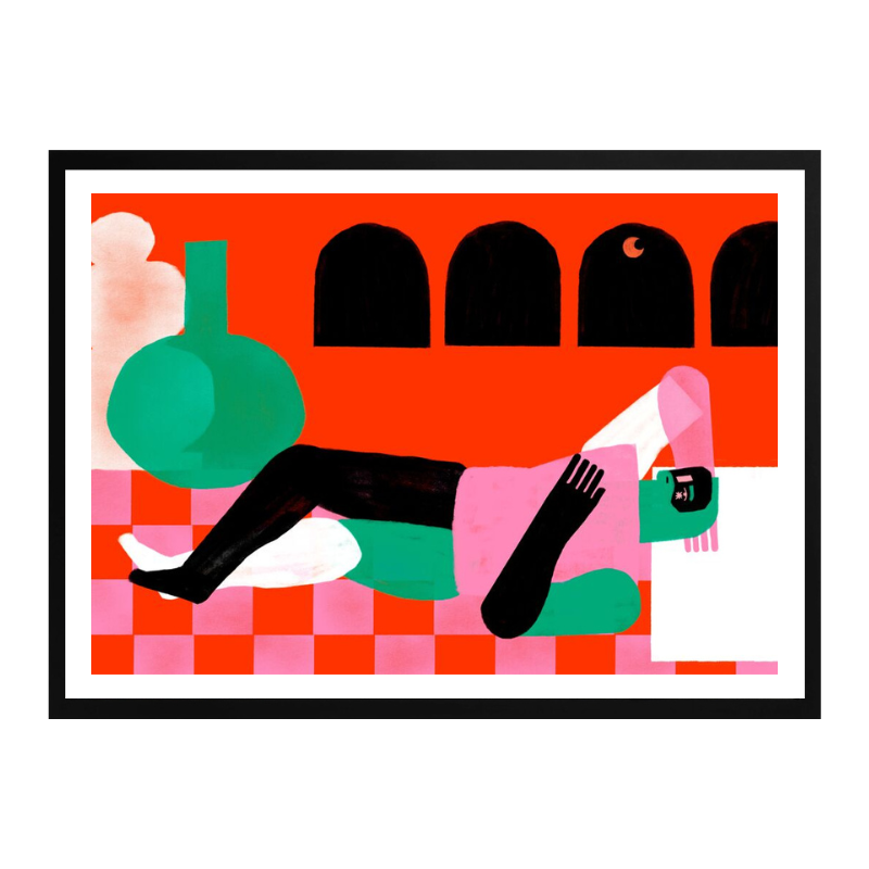 Cuadro "Retro Lounge Chill"