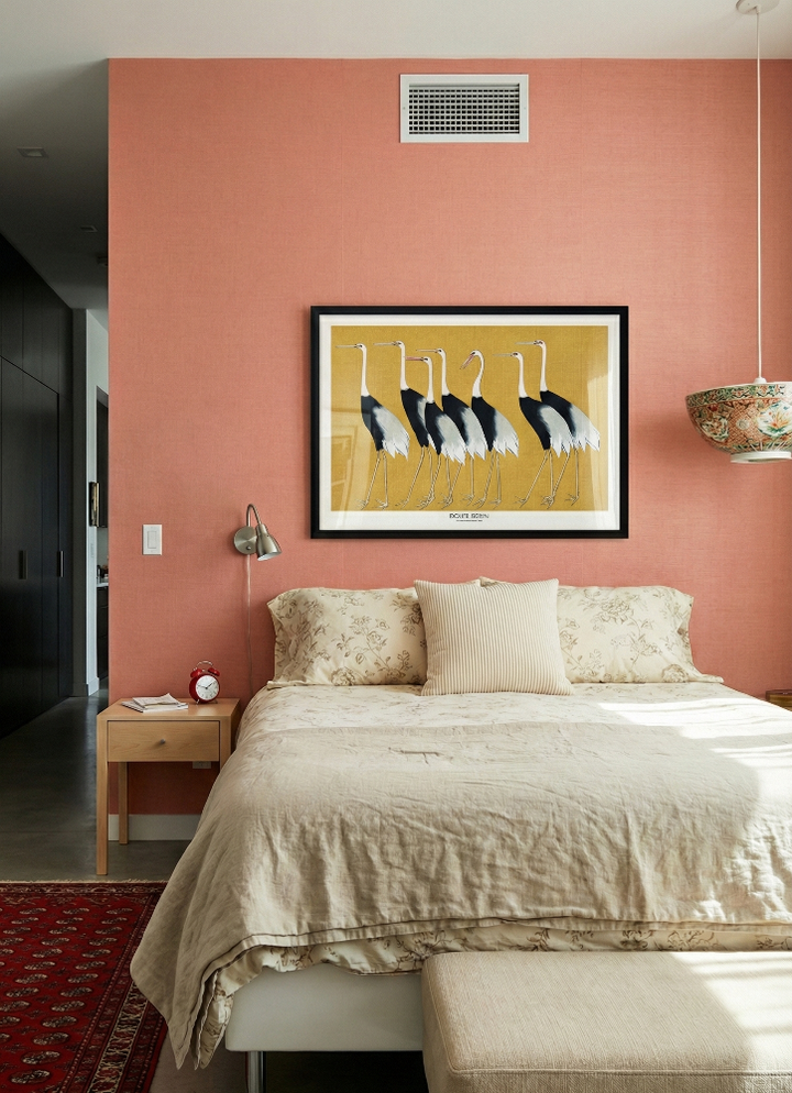 Cuadro "Japanese Red Crown Crane"