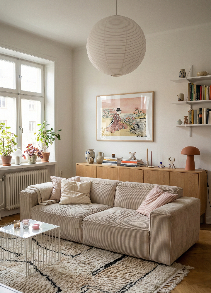 Cuadro "Japanese Woman Picking Chrysanthemum (1725)"