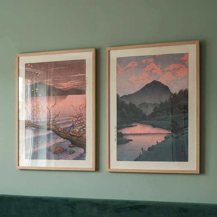 Set de cuadros "Twilight Waters"