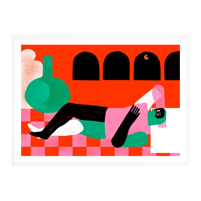 Cuadro "Retro Lounge Chill"