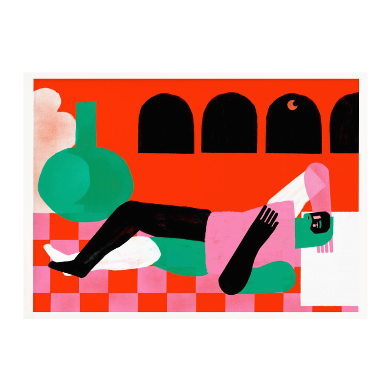 Cuadro "Retro Lounge Chill"