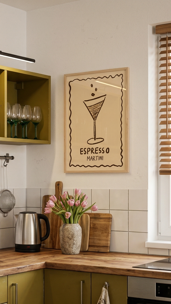 Cuadro "Poster Espresso Martini Up"