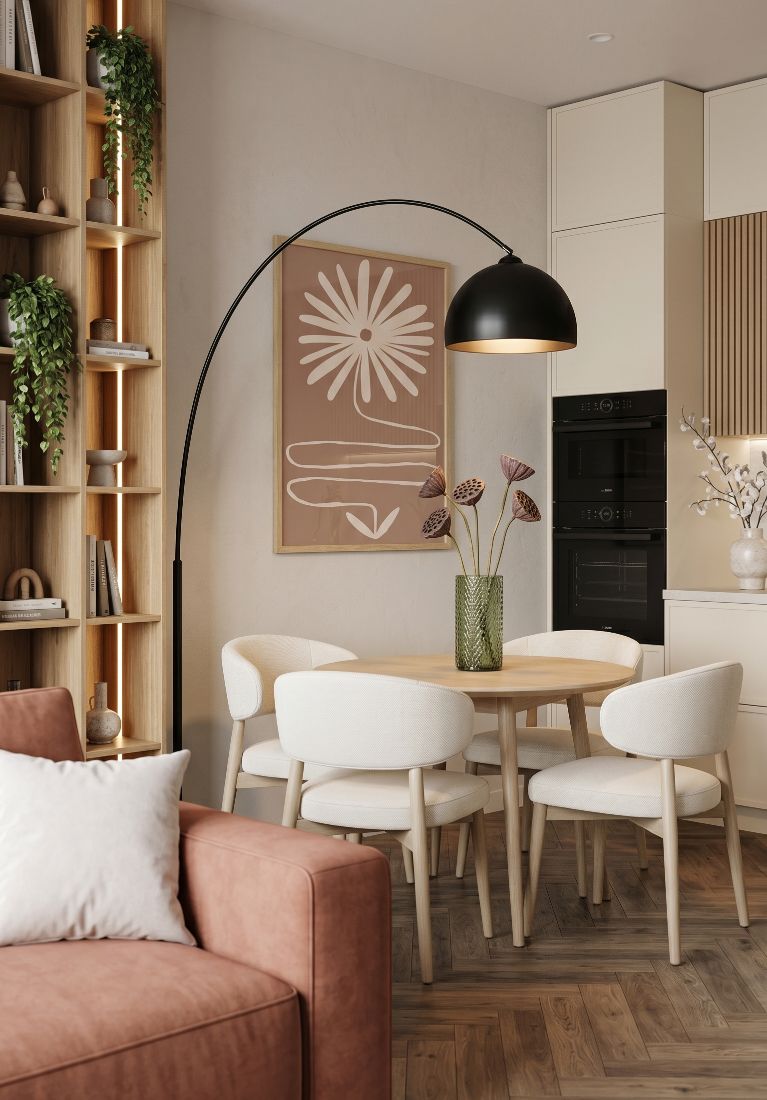 Cuadro "Modern Minimalist Flower"