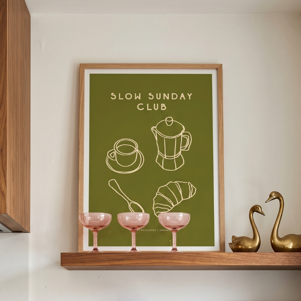 Cuadro "Morning Brew Bliss"