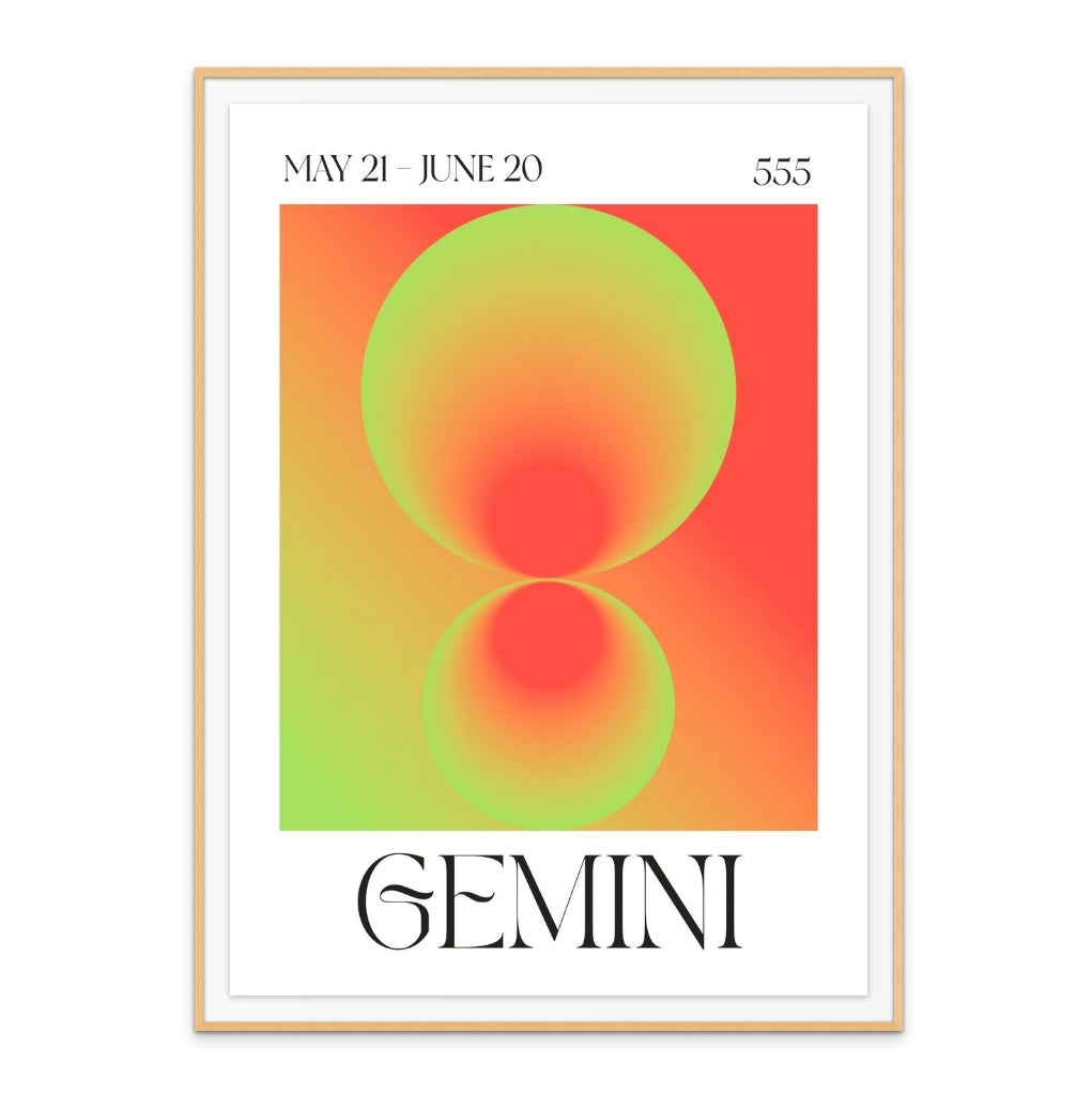 Gemini Art Print