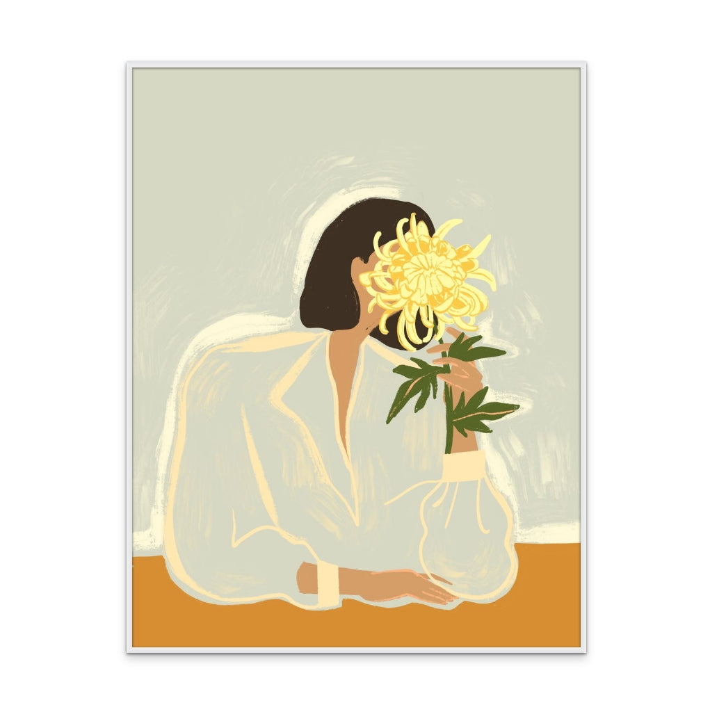 Thecrysanthemum Art Print