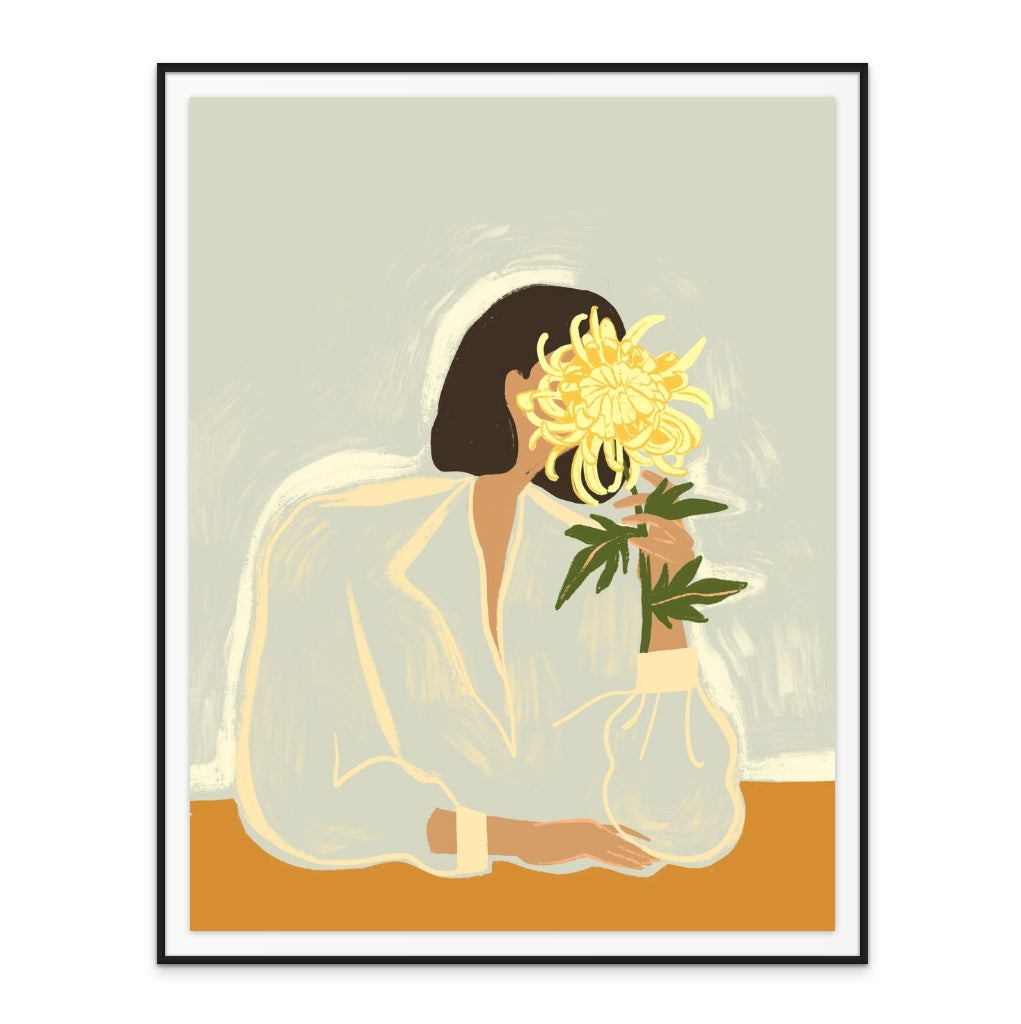 Thecrysanthemum Art Print