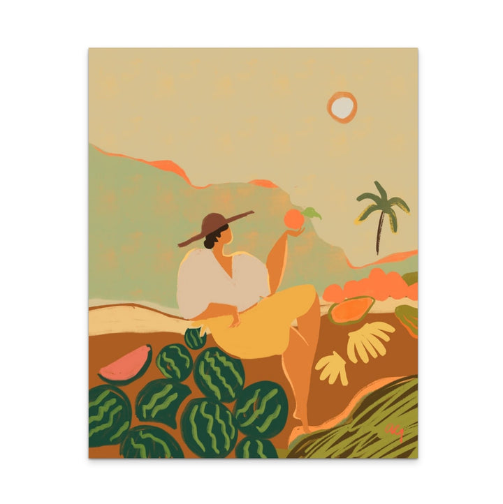 Farmer Guava Art Print