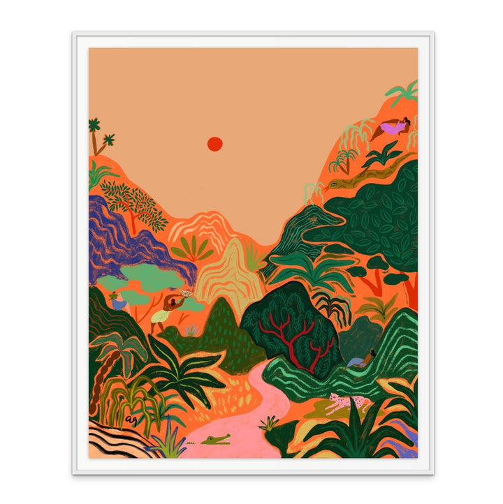 Hidden Paradise No2 Art Print