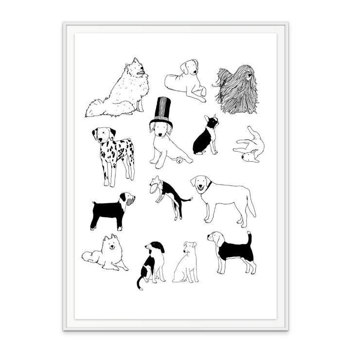 Dogs Art Print