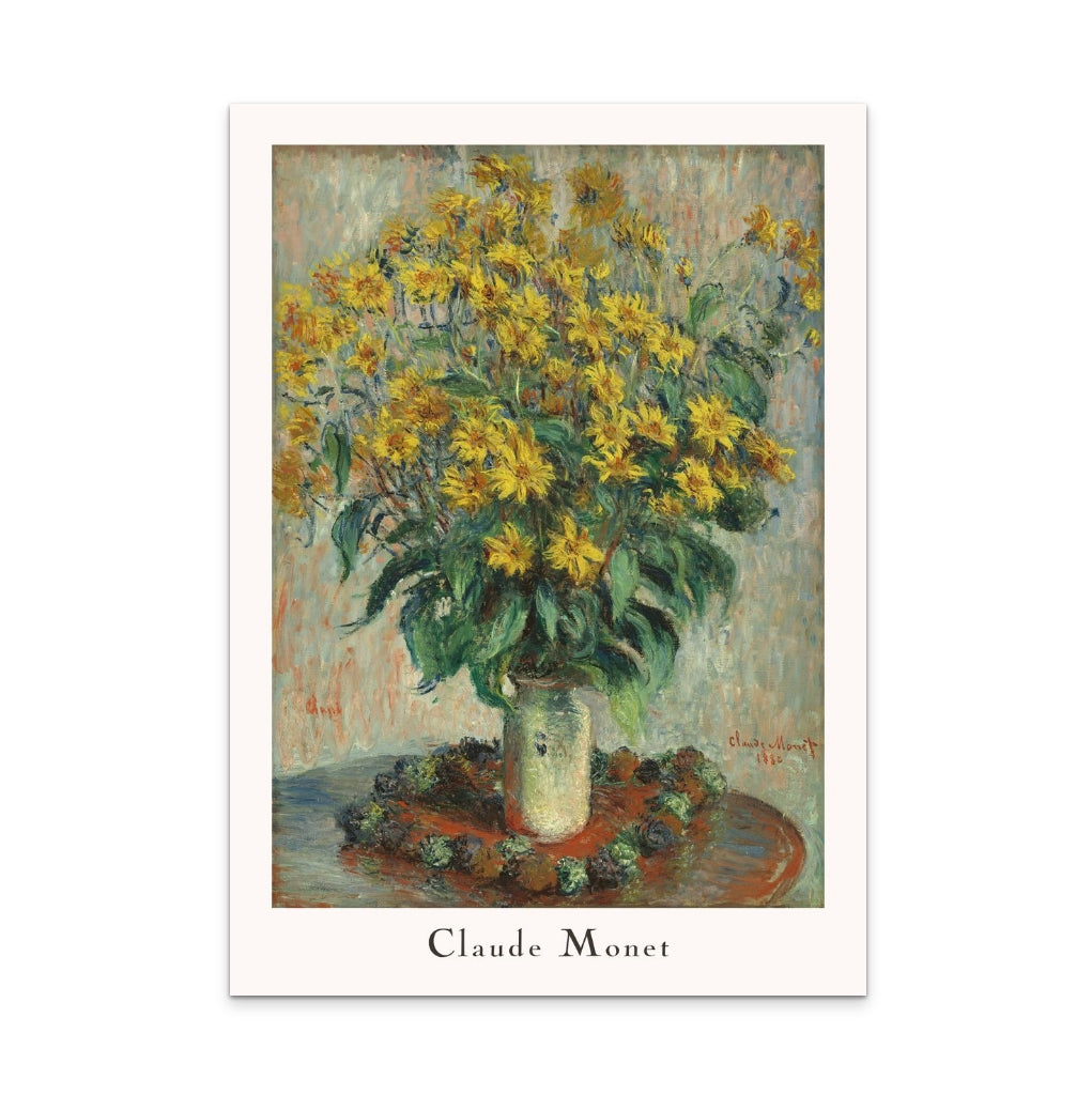 Jerusalem Artichoke Flowers Art Print