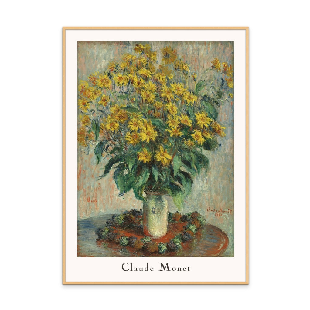 Jerusalem Artichoke Flowers Art Print