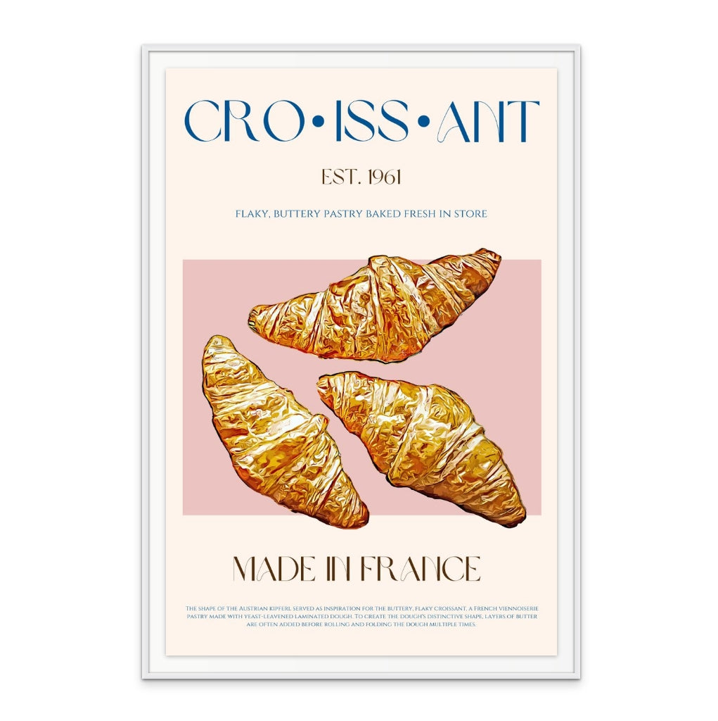 Croissant Art Print