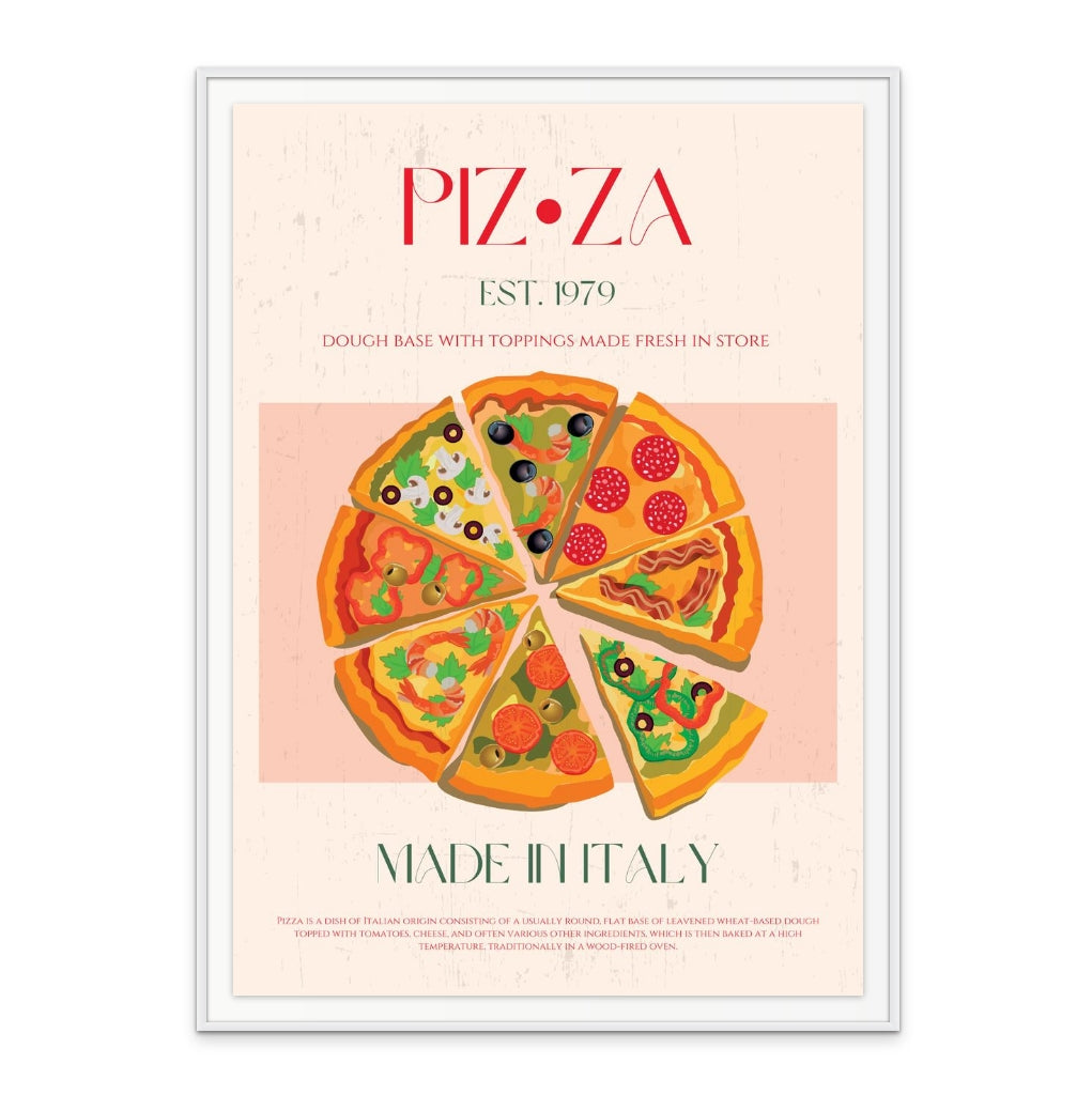 Pizza Art Print