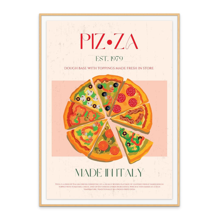 Pizza Art Print