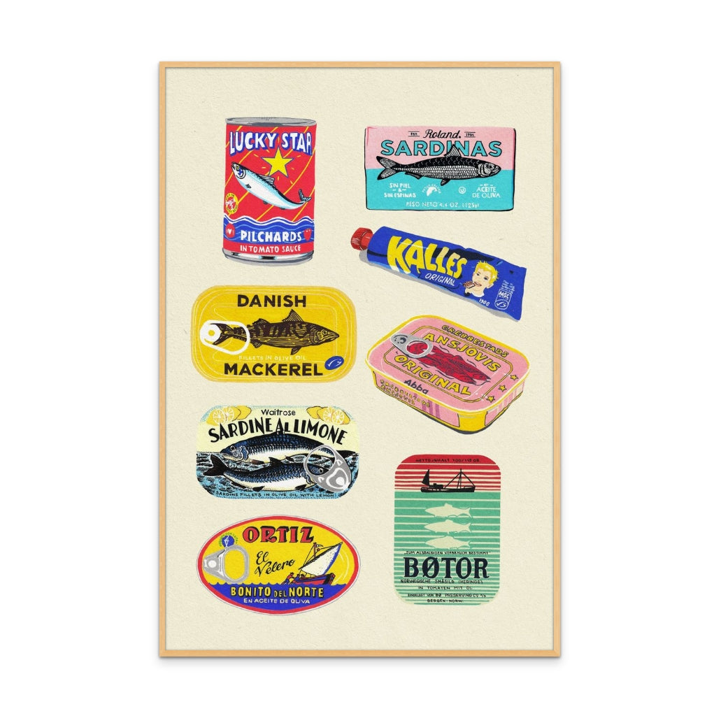 Canned Fish Art Print