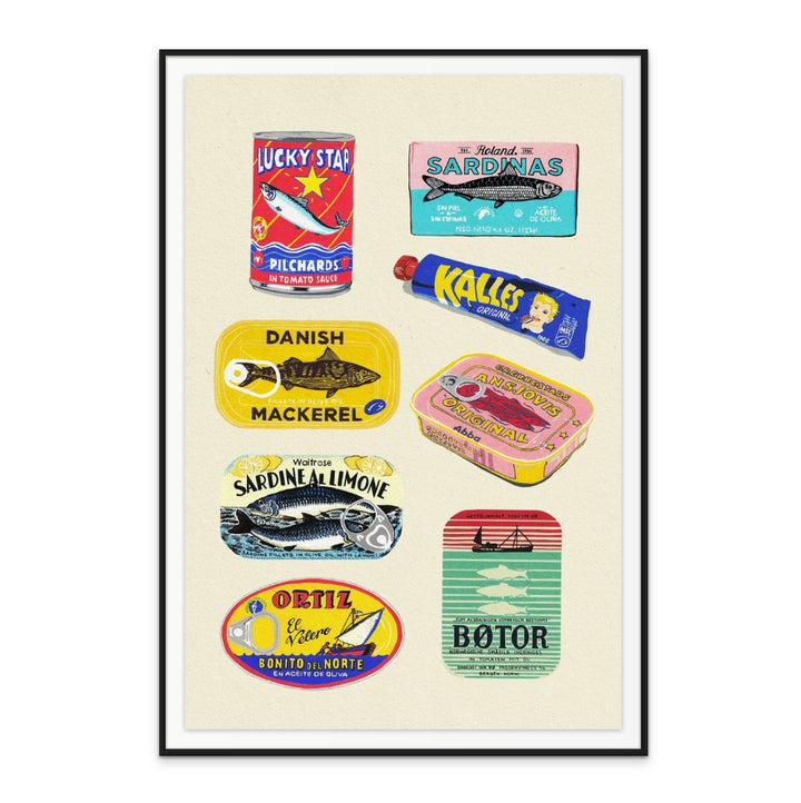 Canned Fish Art Print