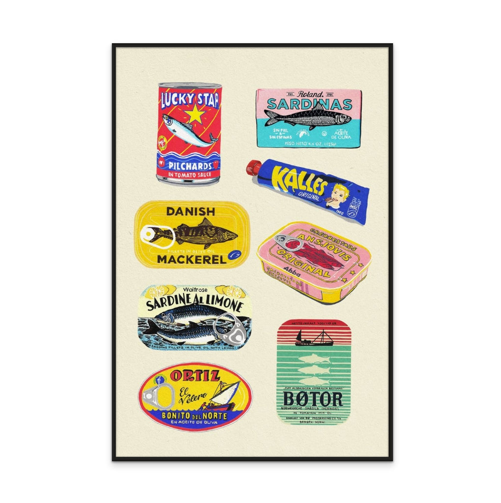 Canned Fish Art Print