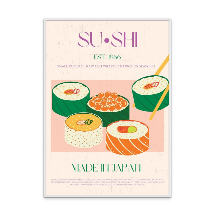 Sushi Art Print