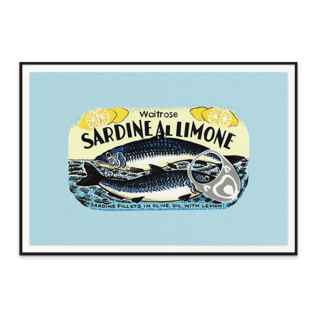 Sardine Al Limone Art Print