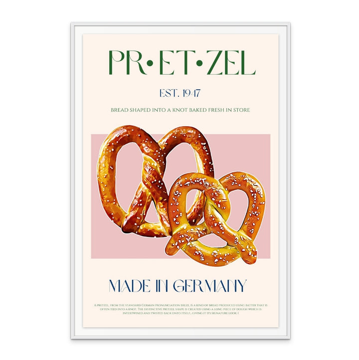 Pretzel Art Print