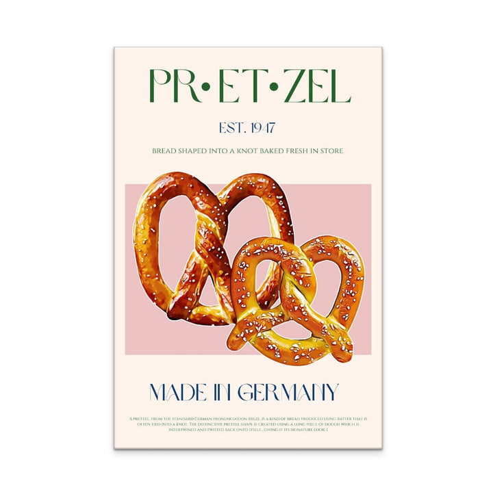 Pretzel Art Print