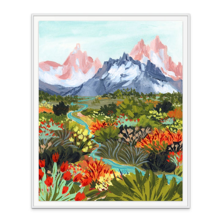 Autumn Mountains Art Print