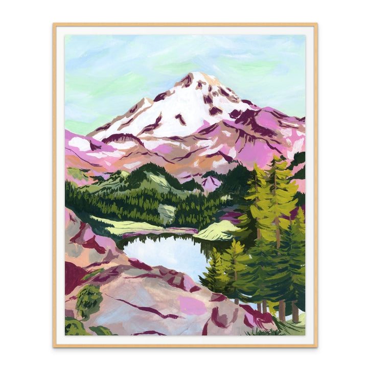 Chain Lakes Art Print